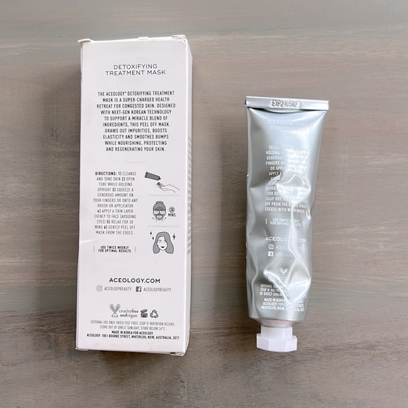 ๐ Aceology Detoxifying Treatment Mask. NWT. NIB. - Picture 2 of 5